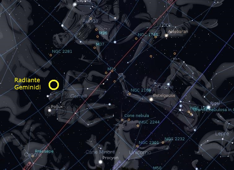 foto Osservazione dello sciame meteorico delle Geminidi