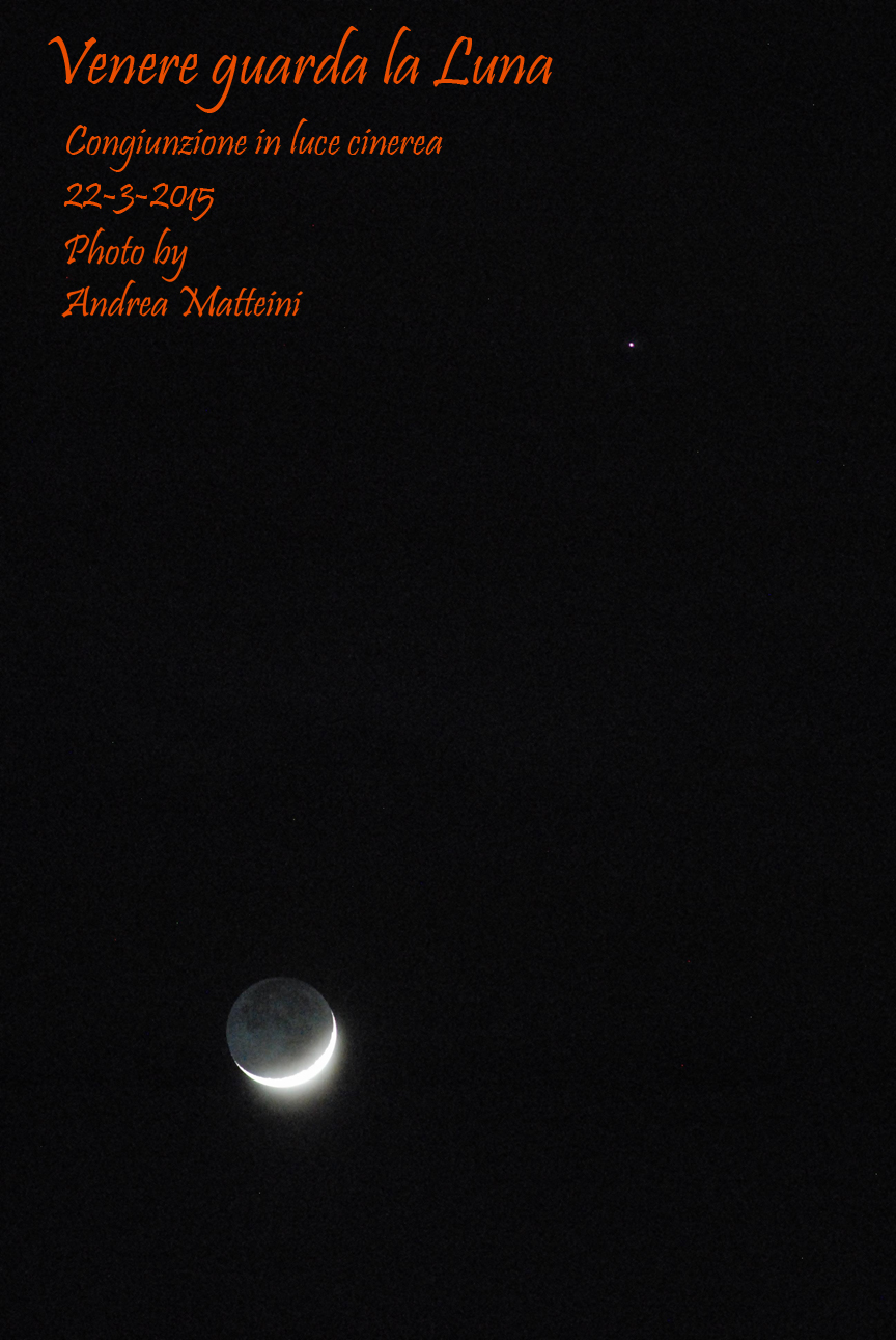 foto Venere e la Luna 2015